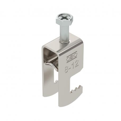 Bride de fixation 2056 pied F, simple, plaque de pression en métal, A2 8 | 12 | 3