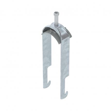 Beugelklem 2056 W-voet, 2-voudig, kunststof drukwand, FT 46 | 52 | 5