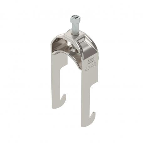 Bride de fixation 2056 pied W, simple, plaque de pression en métal, A2 40 | 46 | 5