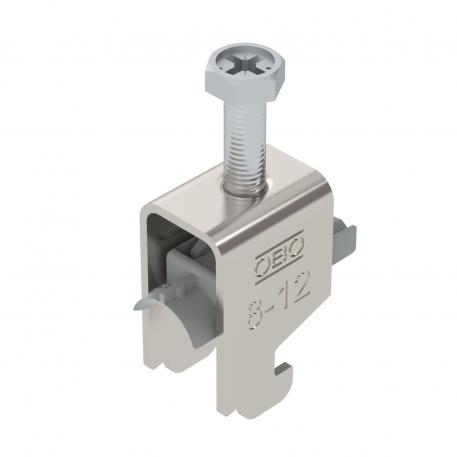 Bride de fixation 2056 pied N, simple, plaque de pression en matière plastique, A2 8 | 12 | 3