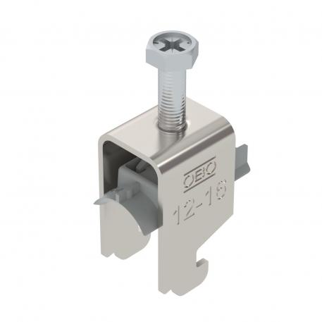 Beugelklem 2056 N-voet, enkelvoudig, kunststof drukwand, A2 12 | 16 | 3