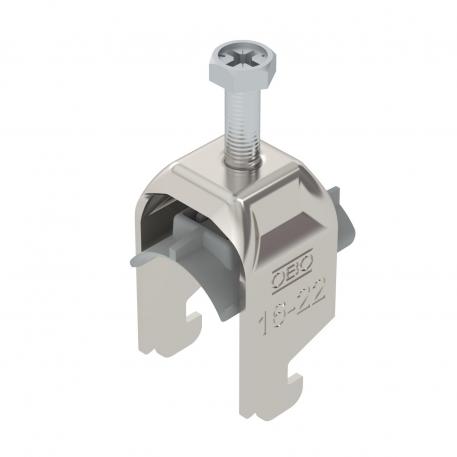 Bride de fixation 2056 pied N, simple, plaque de pression en matière plastique, A2 16 | 22 | 3