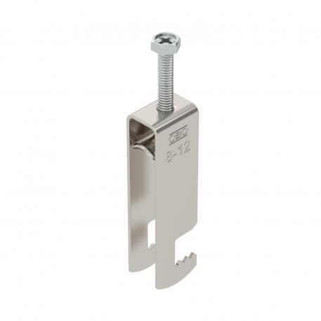 Bride de fixation 2056 pied F, triple, plaque de pression métallique, FT 8 | 12 | 3