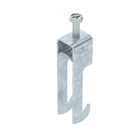 Bride de fixation 2056 pied W, simple, plaque de pression métallique, FT 12 | 16 | 3