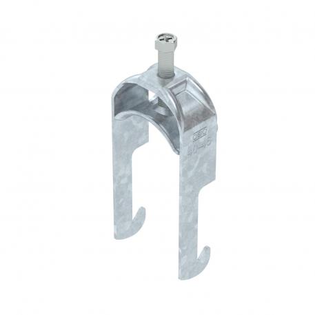 Bride de fixation 2056 pied W, simple, plaque de pression métallique, FT 40 | 46 | 5