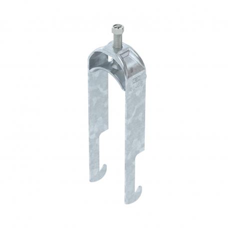 Bride de fixation 2056 pied W, double, plaque de pression métallique, FT 40 | 46 | 5