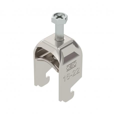 Bride de fixation pied N simple, plaque de pression en métal, A2 16 | 22 | 3