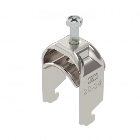 Bride de fixation pied N simple, plaque de pression en métal, A2 28 | 34 | 3