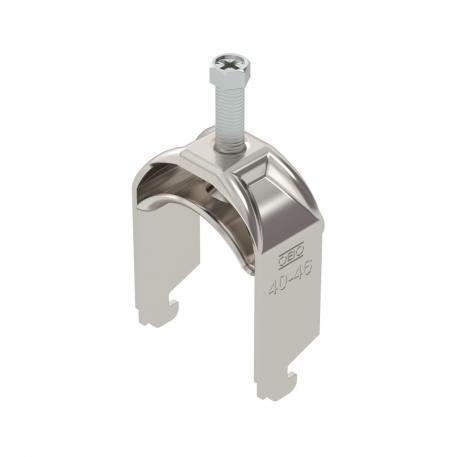 Bride de fixation pied N simple, plaque de pression en métal, A2 40 | 46 | 5