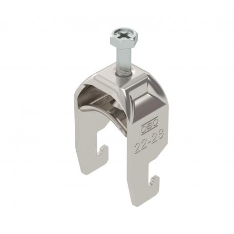 Beugelklem 2056 U-voet, 1-voudig metalen drukwand, A2 22 | 28 | 3