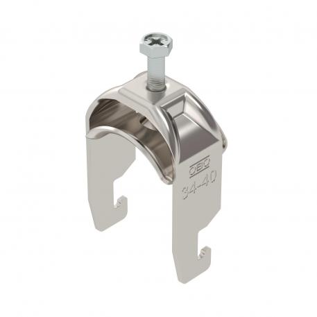 Beugelklem 2056 U-voet, 1-voudig metalen drukwand, A2 34 | 40 | 3