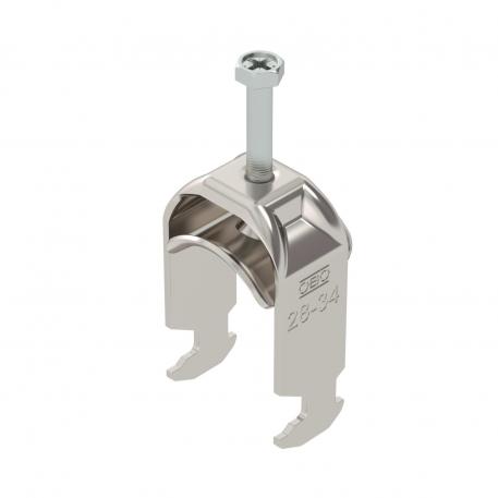 Bride de fixation 2056 pied H, simple, plaque de pression métallique, A4 28 | 34 | 3