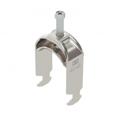 Bride de fixation 2056 pied H, simple, plaque de pression métallique, A4 40 | 46 | 5