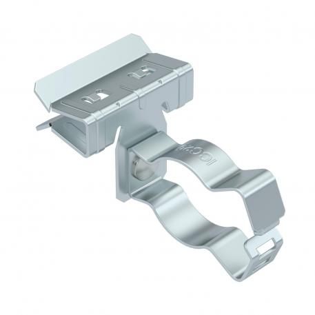 Pince de fixation, avec support de tubes sur le côté 71 | 40 | 40 | 20 | 25 |  | 71 | 4 | 10