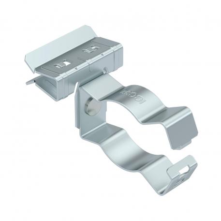 Pince de fixation, avec support de tubes sur le côté 80 | 40 | 44 | 30 | 32 |  | 80 | 4 | 10