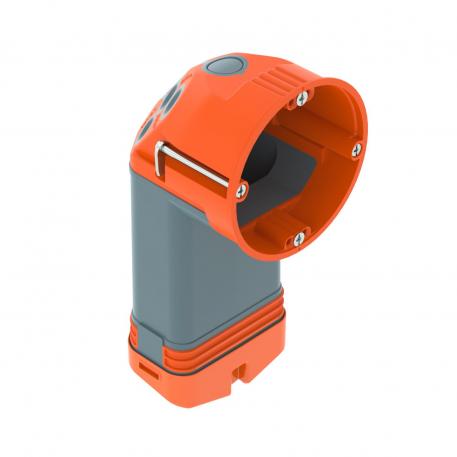 HW hollewand-elektronicadoos 74, luchtdicht met elastomeerzak