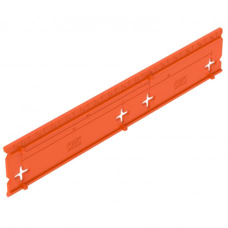 Gabarit de perçage pour boîtiers encastrés ou pour murs creux 