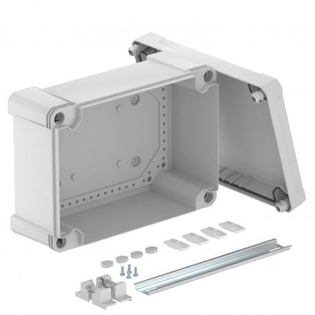 Lege kabeldoos X25 met DIN-rail