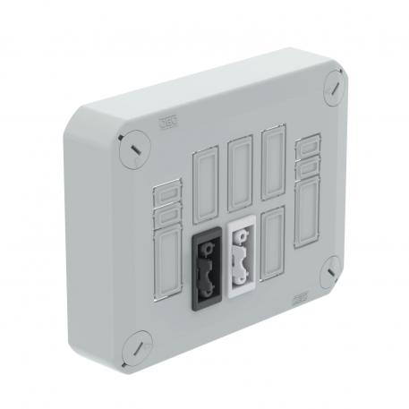 Couvercle enfichable, équipé, OBO GST18  | 2 |  | 