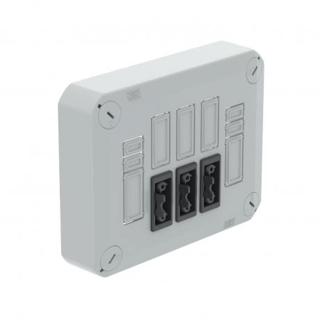 Couvercle enfichable, équipé, OBO GST18  | 3 |  | 