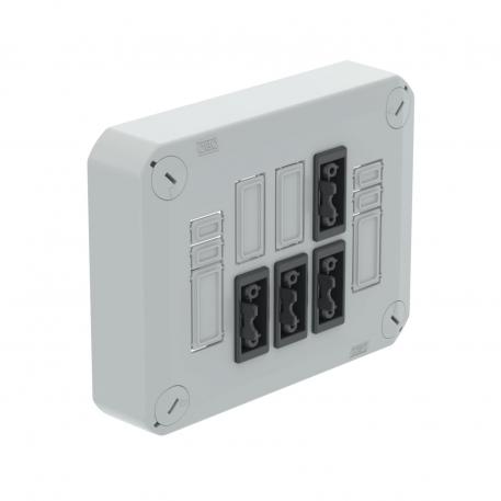 Couvercle enfichable, équipé, OBO GST18  | 4 |  | 