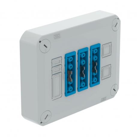 Couvercle enfichable, équipé, OBO GST18  |  |  | 3