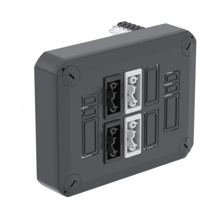 Couvercle enfichable, équipé, OBO GST18  |  |  | 