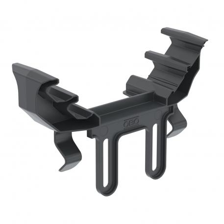 Plaque de fixation pour boîte de dérivation sur chemin de câbles en dalle 104 | 139