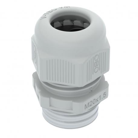 Presse-étoupe, filetage métrique avec bague d'étanchéité à usage multiple, gris clair 2 |  | M20 x 1,5 | oui | gris clair