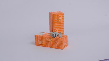 Deelbare wartel, dichtingsinzetstuk gesloten