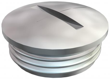 Blindstop, metrische schroefdraad M20 x 1,5