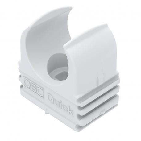 Quick-klem, vlamvertragend, helder wit M16