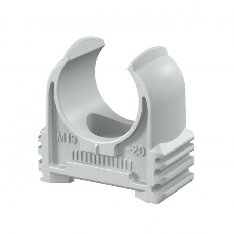 Quick-klem, voor steekplug lichtgrijs M19-20