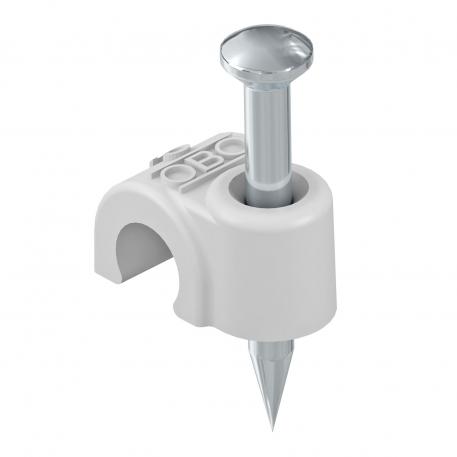 ISO-nagelklem type 2010, lichtgrijs 45 | 10 | 2,0x45 | lichtgrijs; RAL 7035