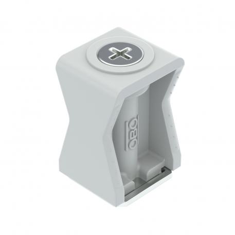 Serieklem, lichtgrijs