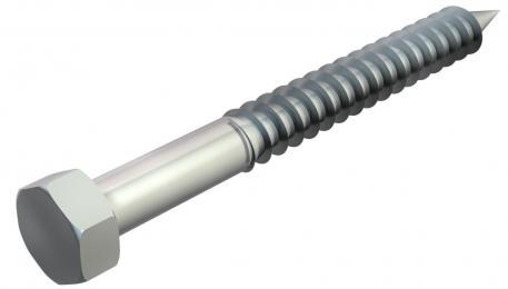 Houtschroef met zeskantkop DIN 571