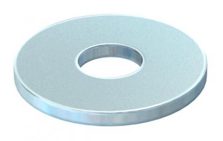 Ring met groot oppervlak staal