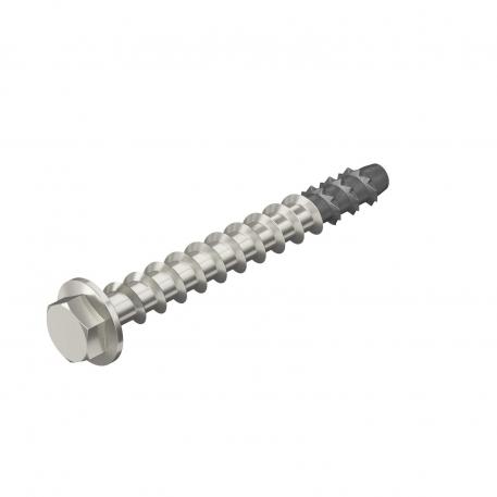 Zeskantanker MMS-plus SS 10x95, met aangedrukte sluitring, van roestvast staal A4 95 | 10x95 | 8 | 19 | 13 | zeskant (hexagonaal)