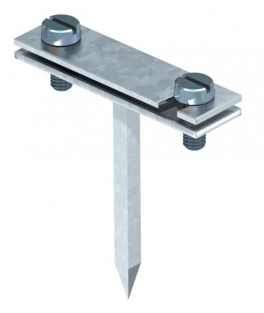 Afstandshouder voor platte geleider, met vierkante pen