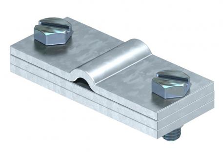 Aardaansluitklem voor ronde geleider en platte geleider FT