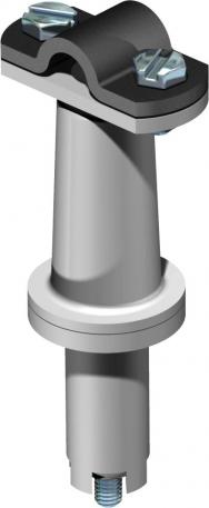 Dakleidinghouder voor pannen-, leien- en golfplaatdaken, met brug