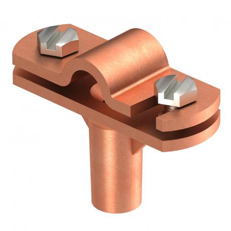 Porte-conducteur avec contre-plaque pivotante 8-10 mm rond | 