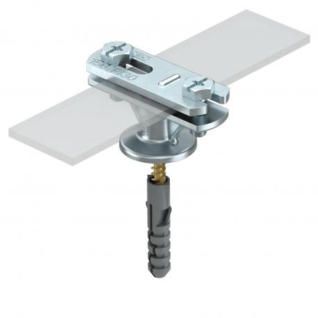 Porte-conducteur pour méplat 30x4 mm plat