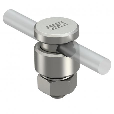 Verbinder Rd 8-10 mm met drukstuk A2