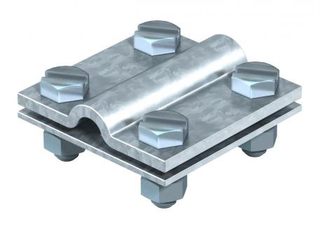 Kruisverbinder voor ronde en platte geleider FT