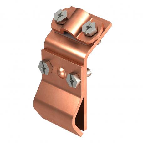 Bimetaal dakgootklem voor alle kraaldikten