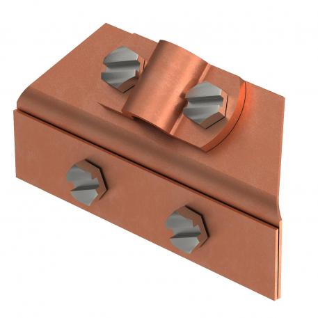 Klem voor sneeuwrooster Cu