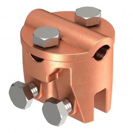 Flensklem tot 7 mm plaatdikte Cu