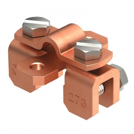 Flensklem tot 10 mm plaatdikte Cu
