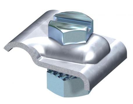 Universele klembok Rd 8-10 mm FT